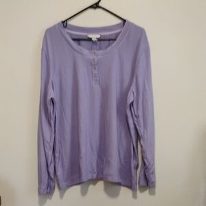 Charter Club | Women's Light Lavender Sleep Shirt | XXXL | NWOT